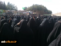 حضور پرشور کارکنان و دانشجویان پردیس امام سجاد(ع) در مراسم روز عاشورا و 13 آبان 2