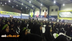 گردهمایی دانشجویان بسیجی در حسینیه جماران