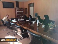 جلسه هماهنگی برنامه های انجمن علمی عربی با حضور دکتر محسنی 2