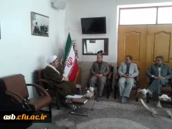 دیدار کارکنان پردیس های امام سجاد(ع) و شهید باهنر با امام جمعه در 13 بهمن ماه 2