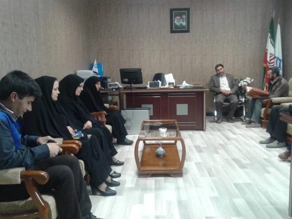 معارفه معاونت فرهنگی،آموزشی و پژوهشی پردیس 2