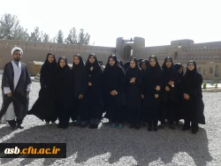 بازدید دانشجویان از قلعه بیرجند 2