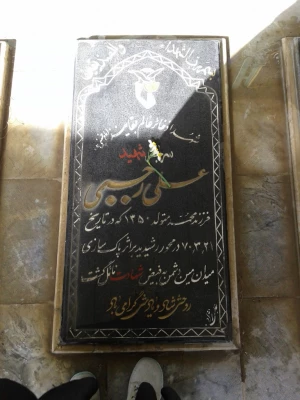 مراسم غبارروبی و عطرافشانی مزار شهدای بیرجند 5