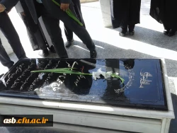 مراسم غبارروبی و عطرافشانی مزار شهدای بیرجند 11