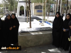 مراسم غبارروبی و عطرافشانی مزار شهدای بیرجند 14