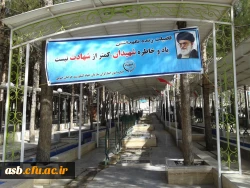 مراسم غبارروبی و عطرافشانی مزار شهدای بیرجند 19