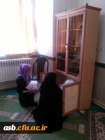 غبار روبی و عطر افشانی نمازخانه