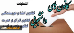 انتخابات کانون های شعر و ادب،قرآن و عترت،انشا و نویسندگی 2
