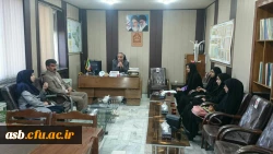 جلسه ی هماهنگی کانون آموزش و ارتقاء سلامت و رئیس مرکز بهداشت شهرستان بیرجند 2