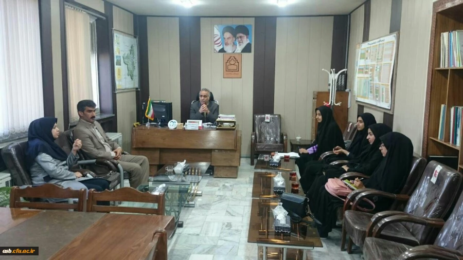 جلسه ی هماهنگی کانون آموزش و ارتقاء سلامت و رئیس مرکز بهداشت شهرستان بیرجند 2