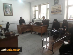 بازدید اعضای کانون آموزش و ارتقای سلامت از اداره کل آموزش و پرورش استان 4