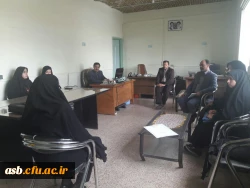 بازدید اعضای کانون آموزش و ارتقای سلامت از اداره کل آموزش و پرورش استان 8