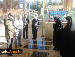 غبارروبی و عطرافشانی مزار شهدای انقلاب اسلامی در نخستین روز دهه فجر