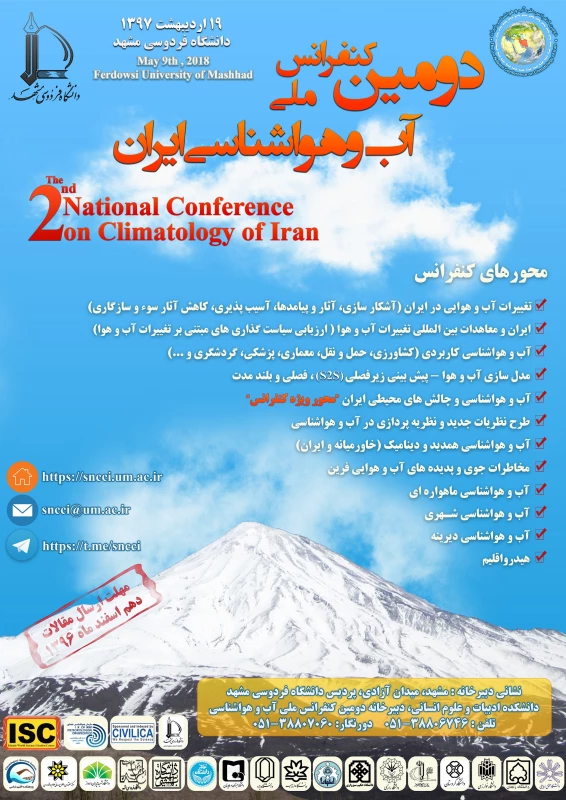 دومین کنفرانس ملی آب و هوا شناسی ایران 2