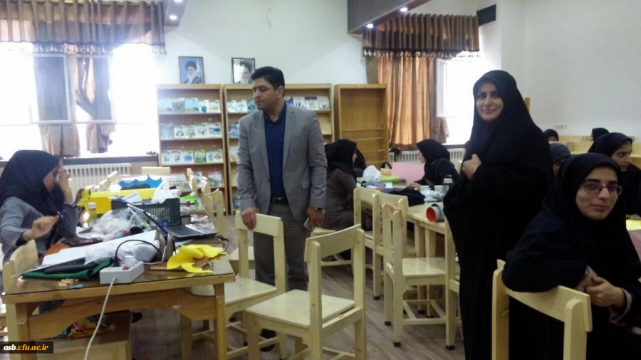 بازدید جناب دکتر مالکی نژاد از کارگاه طراحی واحد آموزشی