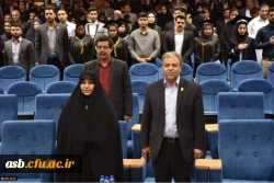 مراسم دانش آموختگی دانشجویان ورودی 93 و حضور سرکار خانم دکتر علی نژاد معاون دانشجویی دانشگاه فرهنگیان در  این مراسم 2