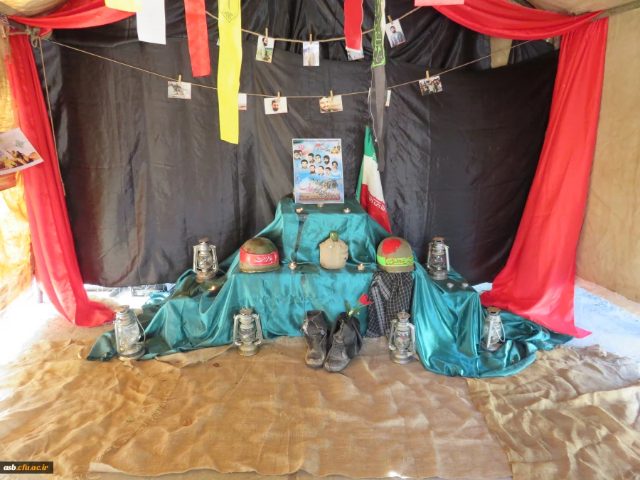 برپایی نمایشگاه دفاع مقدس و استقبال گرم از والدین و دانشجویان جدیدالورود 4