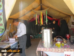 برپایی نمایشگاه دفاع مقدس و استقبال گرم از والدین و دانشجویان جدیدالورود 7