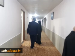 بازدید مدیریت محترم امور پردیس های استان از سرای دانشجویی الزهرا 2