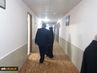 بازدید مدیریت محترم امور پردیس های استان از سرای دانشجویی الزهرا