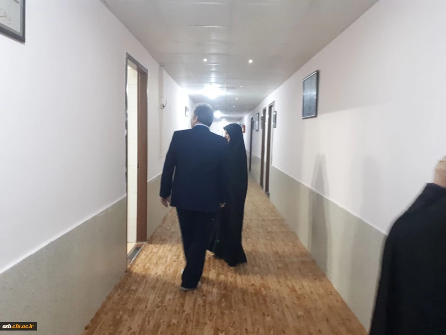 بازدید مدیریت محترم امور پردیس های استان از سرای دانشجویی الزهرا 2