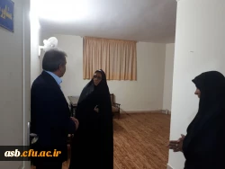 بازدید مدیریت محترم امور پردیس های استان از سرای دانشجویی الزهرا 3