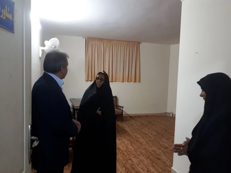 بازدید مدیریت محترم امور پردیس های استان از سرای دانشجویی الزهرا 3