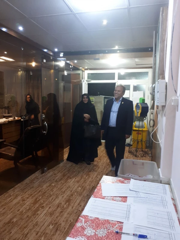 بازدید مدیریت محترم امور پردیس های استان از سرای دانشجویی الزهرا 4