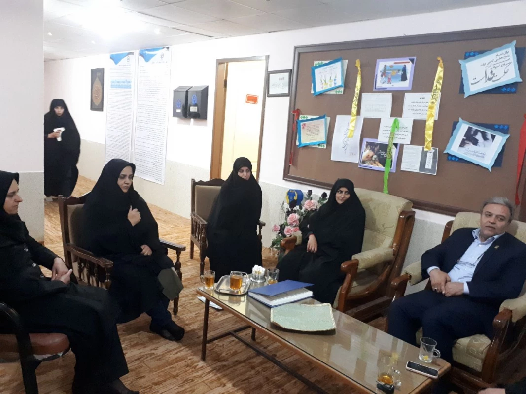 بازدید مدیریت محترم امور پردیس های استان از سرای دانشجویی الزهرا 7