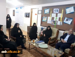بازدید مدیریت محترم امور پردیس های استان از سرای دانشجویی الزهرا 7