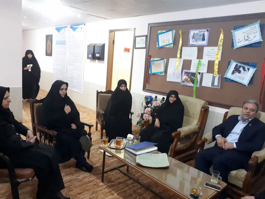 بازدید مدیریت محترم امور پردیس های استان از سرای دانشجویی الزهرا 7