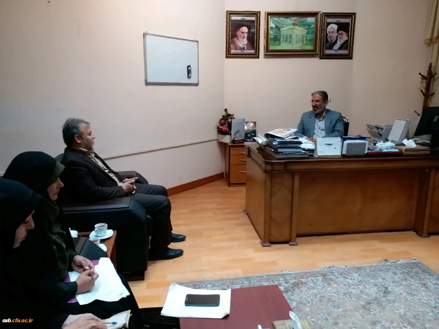 اولین قدم پردیس ها در برنامه ریزی مراسم نکوداشت یکصدمین سالگرد تاسیس مراکز تربیت معلم در استان: نشست با فرماندار شهرستان بیرجند 2