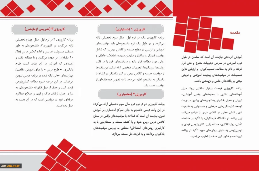 جلسه هم اندیشی مدیران و معلمان راهنمای مدارس مجری طرح کارورزی 8