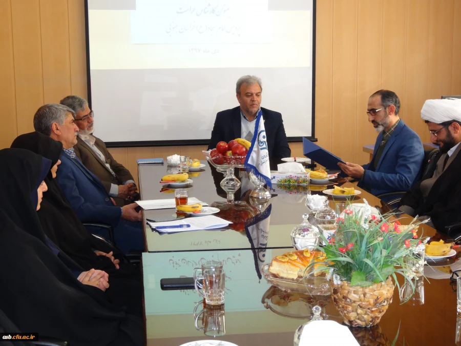 آیین تکریم و معارفه کارشناس حراست پردیس امام سجاد(ع) 2