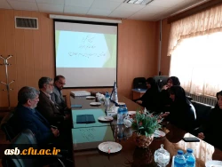 آیین تکریم و معارفه کارشناس حراست پردیس امام سجاد(ع) 2