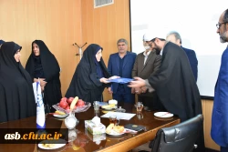 آیین تکریم و معارفه کارشناس حراست پردیس امام سجاد(ع) 2