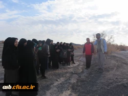بازدید دانشجویان رشته جغرافیا از معدن قلعه زری خراسان جنوبی 2
