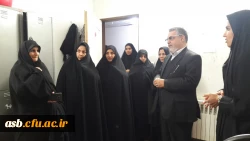 بازدید دکتر کچوئیان از سرای دانشجویی الزهرا چهارشنبه 5 دی ماه 97 4