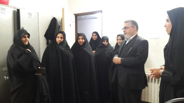 بازدید دکتر کچوئیان از سرای دانشجویی الزهرا چهارشنبه 5 دی ماه 97 4