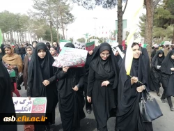 دانشجویان پردیس امام سجاد(ع) در راهپیمایی با شکوه ۲۲ بهمن ۱۳۹۷ 2