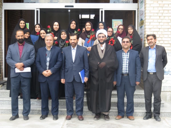 تقدیر از بانوان داشگاه فرهنگیان 2