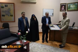 تقدیر از فرماندار شهرستان بیرجند به مناسبت یک سال همکاری و همراهی با دانشگاه فرهنگیان 2