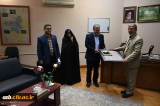 تقدیر از فرماندار شهرستان بیرجند به مناسبت یک سال همکاری و همراهی با دانشگاه فرهنگیان