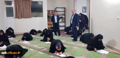 برگزاری آزمون مرحله استانی جشنواره فرهنگی بخش عترت