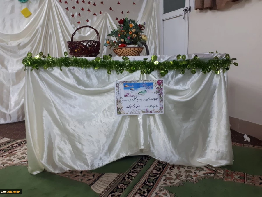 برگزاری اعیاد شعبانیه در سرای دانشجویی الزهرا به مناسبت اعیاد شعبانیه  2