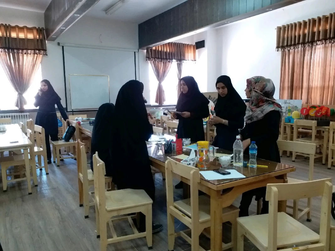 مراسم نشست نومعلمان و برپایی نمایشگاه دست سازه های تدریس  4