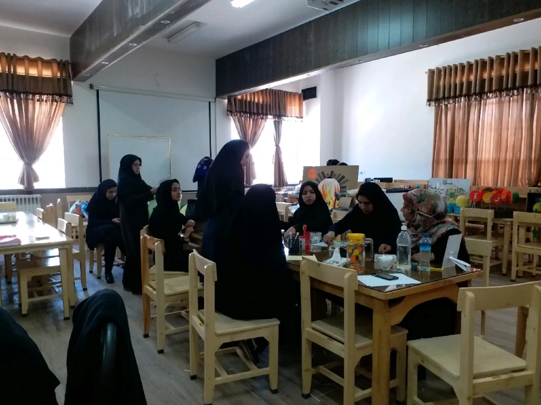 مراسم نشست نومعلمان و برپایی نمایشگاه دست سازه های تدریس  6