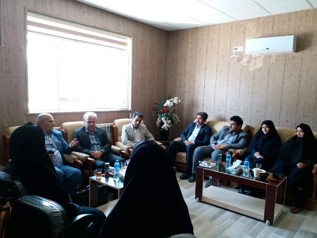 بازدید آقای چناری مسئول امور مالی دانشگاه فرهنگیان از پردیس امام سجاد(ع) 3