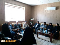 بازدید آقای چناری مسئول امور مالی دانشگاه فرهنگیان از پردیس امام سجاد(ع) 3