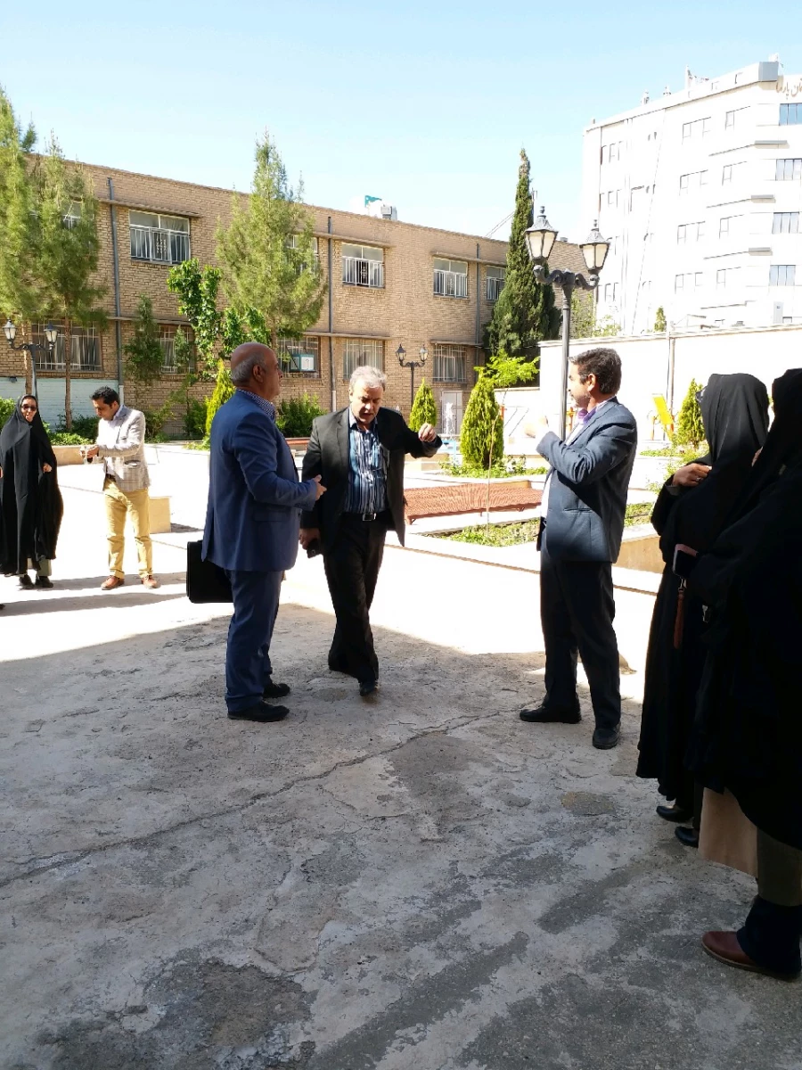 بازدید آقای چناری مسئول امور مالی دانشگاه فرهنگیان از پردیس امام سجاد(ع) 4